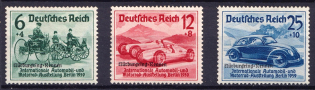 1939 Third Reich, Germany (Mi. 686 - 688, Full Set, CV $20)