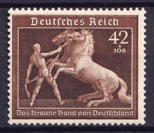 1939 Third Reich, Germany (Mi. 699, Full Set, CV $100, MNH)