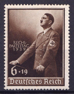 1939 Third Reich, Germany (Mi. 701, Full Set)