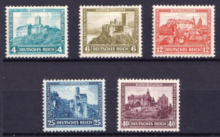 1932 Weimar Republic, Germany (Mi. 474 - 478, Full Set, CV $70)