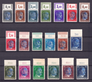 1945 Fredersdorf (Berlin), Germany Local Post (Mi. 1 - 19, Signed, CV $270, MNH)