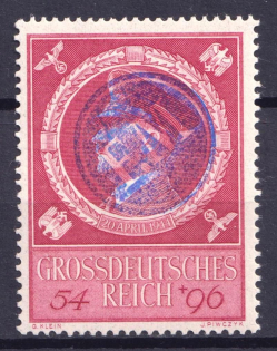 1945 54pf Fredersdorf (Berlin), Germany Local Post (Mi. F 887, Signed, CV $460, MNH)