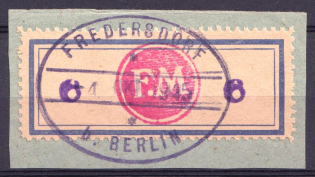 1945 6pf Fredersdorf (Berlin), Germany Local Post (Mi. Sp 182, Fredersdorf Postmark, CV $140)
