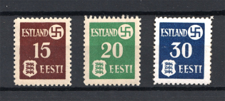 1941 Germany Occupation of Estonia (CV $65, Full Set, MNH)