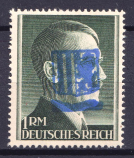 1945 1m Chemnitz (Saxony), Soviet Russian Zone of Occupation, Germany Local Post (Rare, High CV, Signed, MNH)