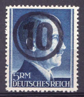 1945 5m Chemnitz (Saxony), Soviet Russian Zone of Occupation, Germany Local Post (Rare, High CV, Signed, MNH)