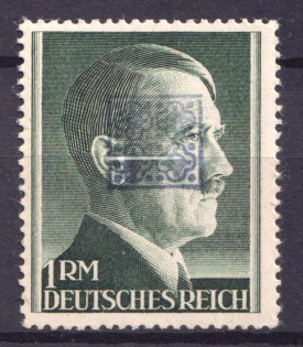 1945 1m Wurzen (Saxony), Soviet Russian Zone of Occupation, Germany Local Post (Rare, High CV, MNH)