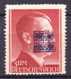 1945 3m Wurzen (Saxony), Soviet Russian Zone of Occupation, Germany Local Post (Rare, High CV, MNH)