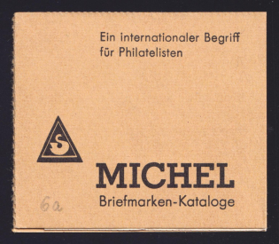 1970 Booklet with stamps of West Berlin, Germany in Excellent Condition (Mi. MH 6a)