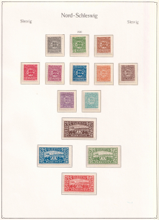 1920 Joining of Schleswig, Germany (Mi. 1 - 14, Full Set)