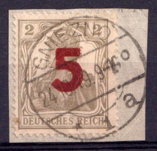 1919 Poland (Gniezno Postmark, Mi. 135, CV $240)