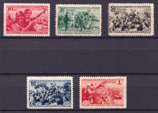 1940 The Re-Unification Ukraine SSR and Byelorussia SSR, Soviet Union USSR (Full Set, MNH)