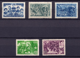 1944 Heroes of the USSR, Soviet Union USSR (Full Set, MNH)