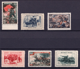 1945 Fatherlands War, Soviet Union USSR (Full Set, MNH)