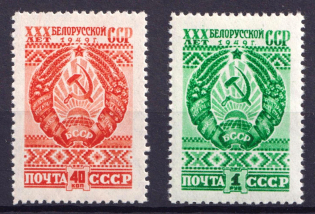 1949 The Belarus Republic, Soviet Union USSR (Full Set, MNH)