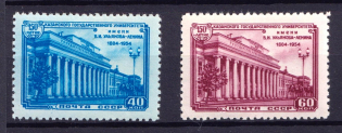 1954 Anniversary of the Founding of Kazan University, Soviet Union USSR (Full Set, MNH)