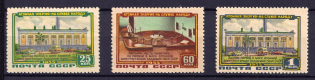 1956 The First Atomic Power Station of Academy of Science of USSR, Soviet Union USSR (Full Set, MNH)
