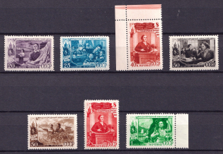 1949 International Day of Women (March, 8), Soviet Union USSR (Full Set)
