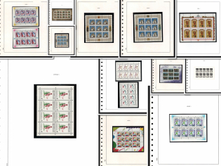 1992 Russian Federation, Russia, Miniature Sheets, Collection (Full Sets, MNH)