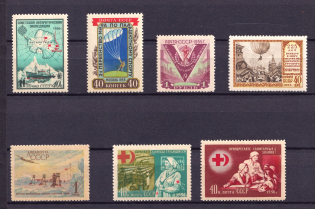 1956 Soviet Union USSR, Collection (Full Sets, MNH)