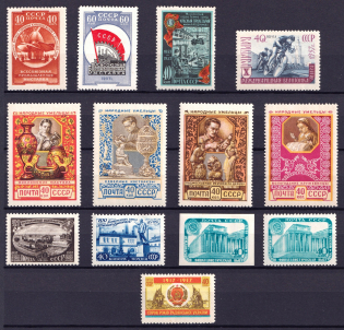 1957 Soviet Union USSR, Collection (Full Sets, MNH)