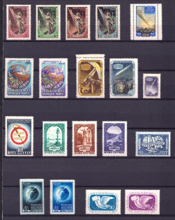 1957 Soviet Union USSR, Collection (Full Sets, MNH)