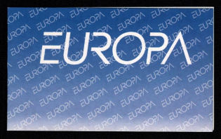 2001 Russian Federation, Russia, First Day of Issue, Souvenir Booklet