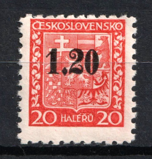 1938 1.20k on 20h Occupation of Asch Sudetenland, Germany (Mi. 3, Signed)