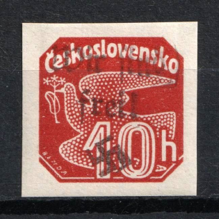 1938 10h Occupation of Reichenberg - Maffersdorf Sudetenland, Germany (Mi. 59, Signed, CV $50)