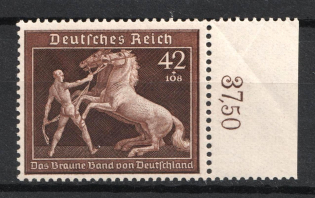 1939 Third Reich, Germany (Mi. 699, Full Set, CV $100, MNH)
