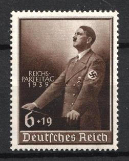1939 Third Reich, Germany (Mi. 701, Full Set, CV $30, MNH)