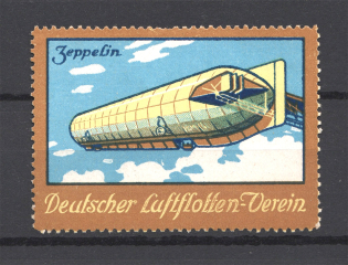 Geman Airmail Airpost Label (MNH)