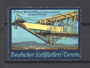 Geman Airmail Airpost Label (MNH)