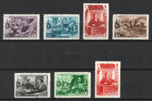 1949 International Day of Women (March, 8), Soviet Union USSR (Full Set, MNH)