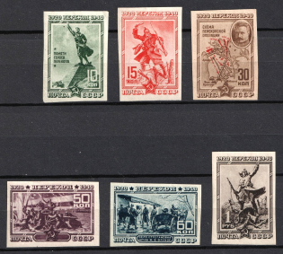 1940 The 20th Anniversary of Fall of Perekop, Soviet Union USSR (Imperforated, Full Set)