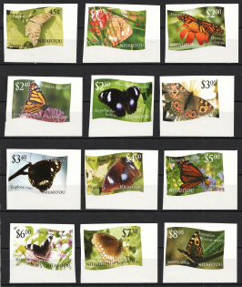2012 Niuafoʻou, Tonga (IMPERFORATED, Full Set, MNH)