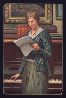 1945 (11 Mar) WWII Russia Field Post Illustrated censored postcard to Leningrad (FPO #77746, Censor #02358)