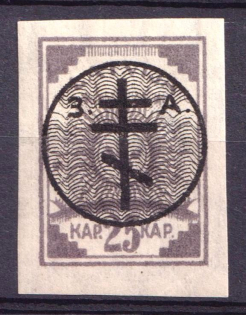 1919 25k West Army, Russia Civil War (Signed, CV $50)