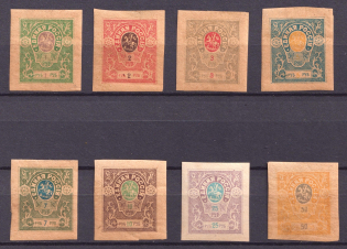 Denikin Army, Unofficial Issue, Russia Civil War (Rosettes, Full Set)