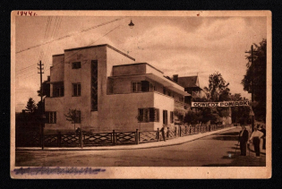 1944 (9 Nov) WWII Russia Field Post Illustrated censored postcard to Prechistoe (FPO #01559-B, Censor #13349)