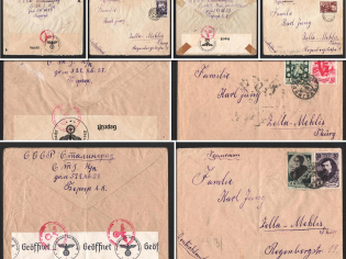 1939-40 Germany - Soviet Union USSR, Russia, Covers