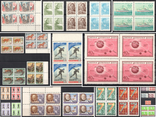 1959 Soviet Union USSR, Blocks of Four, Collection