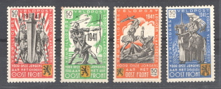 1941 Germany Reich Belgian Legion (Full Set, CV $150)