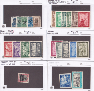 1914-43 Germany, Small Group Stock of Third Reich, Germany Occupations