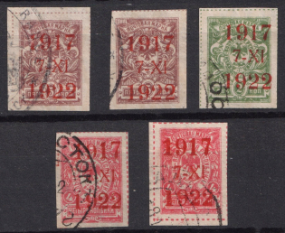 1922 Vladivostok, Far Eastern Republic (DVR), Russia, Civil War (Canceled, CV $150)