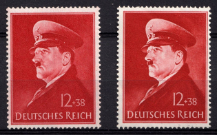 1941 Third Reich, Germany (Mi. 772x + y, Full Set, CV $40, MNH)