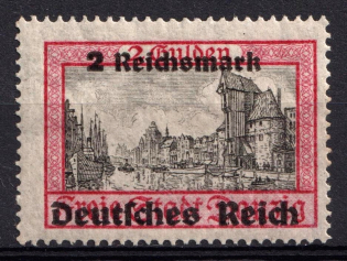 1939 2rm Third Reich, Germany (Mi. 729 y, CV $90, MNH)
