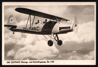 Luftwaffe Military Air Arms, Germany, Third Reich Propaganda Postcard