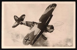 Luftwaffe Military Air Arms, Germany, Third Reich Propaganda Postcard