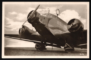 Luftwaffe Military Air Arms, Germany, Third Reich Propaganda Postcard